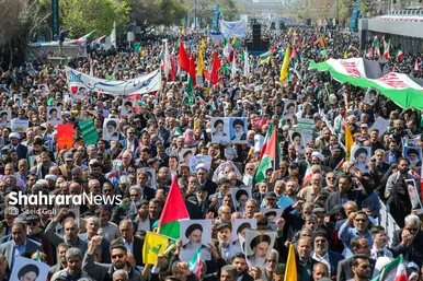 گزارش تصویری | راهپیمایی روز جهانی قدس در مشهد
