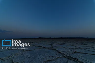 گزارش تصویری | دریاچه نمک حاج علیقلی
