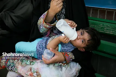 اردوی جهادی سلامت در حاشیه شهر مشهد