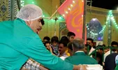 برپایی موکب توسط خدمه حرم حضرت رضا (ع) در حرم مطهر شاهچراغ