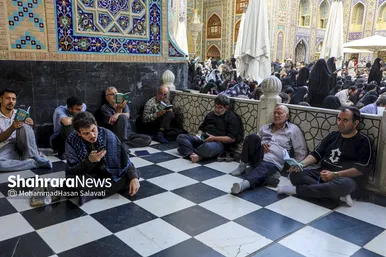 گزارش تصویری | مراسم پر فیض دعای عرفه در حرم مطهر رضوی | سه شنبه ۵ خرداد ۱۴۰۵