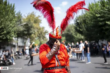 کاروان نمادین اسرای کربلا «بنی اسد»