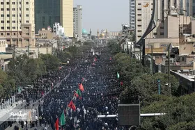 پیاده&zwnj;روی جاماندگان اربعین حسینی در مشهد - ۲