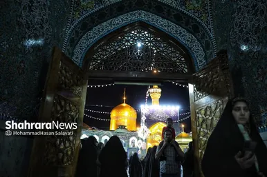 بازگشایی صحن انقلاب حرم مطهر رضوی در آستانه نیمه شعبان