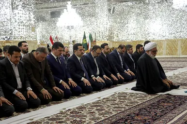 سفر نخست وزیر عراق به مشهد مقدس