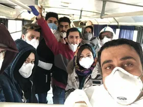 نتیجه تست کرونای دانشجویان بازگشته از چین منفی شد+فیلم