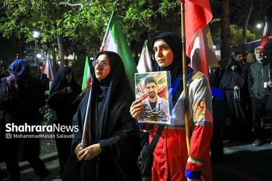 گزارش تصویری | وداع با پیکر مطهر پرستار شهید «حسین عشقی» در مشهد