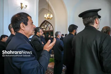عکس‌هایی از آیین سنتی«صلا» همزمان با اولین روز ماه محرم در حرم مطهر رضوی