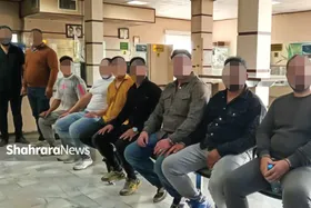 پلیس مشهد با ورود به باغ اوباش، از یک دعوای خونین جلوگیری کرد | قداره بندها در بند پلیس