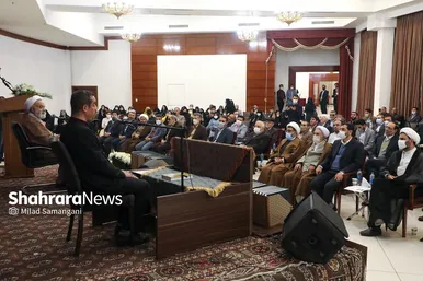 نشست صمیمانه شهردار با روشندلان در محفل انس با قرآن
