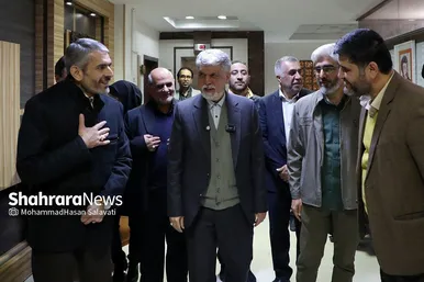 گزارش تصویری |  بازدید وزیر فرهنگ و ارشاد اسلامی از مؤسسه فرهنگی شهرآرا (۲۶ دی ۱۴۰۳)