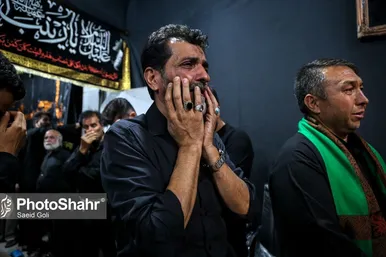 مراسم «علم کشی» مهاجران افغانستانی در مشهد