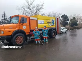 اعلام آماده&zwnj;باش مدیریت شهری با صدور هشدار هواشناسی مبنی بر بارندگی در مشهد (۲۸ دی ۱۴۰۳)