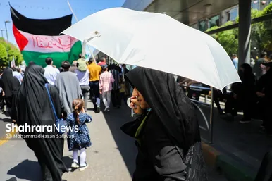 راهپیمایی روز جهانی قدس در مشهد