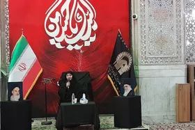 آیین &laquo;مارأیت إلا جمیلاً&raquo; ویژه بانوان عرب&zwnj;زبان در حرم امام&zwnj;رضا(ع) برگزار شد