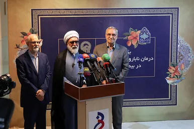مراسم افتتاح مرکز درمان ناباروری بیمارستان رضوی