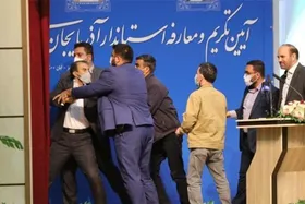 ناگفته ها و واکنش ها به ماجرای سیلی خوردن استاندار جدید آذربایجان شرقی + فیلم