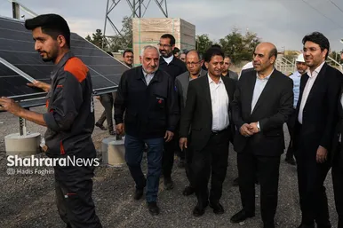 آیین بهره‌برداری و آغاز عملیات اجرایی ۲۹۶ مگاوات نیروگاه خورشیدی