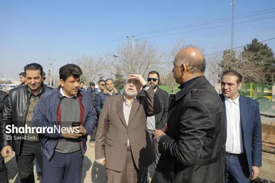 گزارش تصویری | بازدید شهردار مشهد از کارخانه‌های تولید آسفالت و بتن شهید مجیدی و پروژه احداث دوربرگردان غیرهم‌سطح شرقی ابوطالب