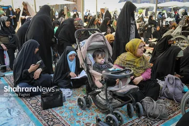 گزارش تصویری | مهمانان کوچک حرم رضوی