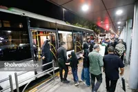 خدمت‌رسانی شبانه‌روزی ناوگان حمل‌ونقل شهری مشهد به زائران