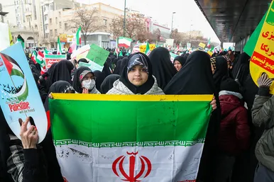 راهپیمایی 22 بهمن در مشهد