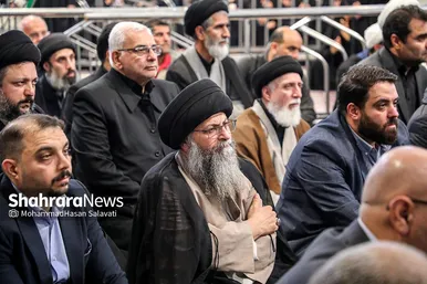 مراسم بزرگداشت شهدای خدمت در حرم مطهر رضوی