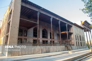 عکس| آسیب به باغ موزه چهلستون اصفهان در تجاوز آمریکا و رژیم صهیونیستی