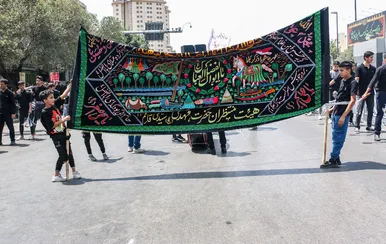 عزاداری روز تاسوعا در مشهد مقدس