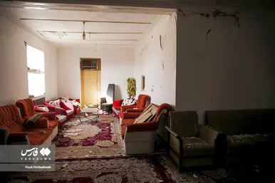 خسارات زلزله در روستاهای هرمزگان