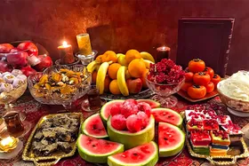 سایه نمایش تجمل&zwnj;گرایی بر شب یلدا