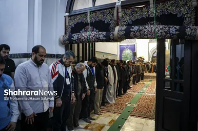 گزارش تصویری | آیین معنوی اعتکاف در حرم امام رضا (ع)