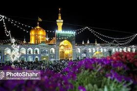 ویدئو| خیابان&zwnj;های اطراف حرم مطهر رضوی ۲ ساعت پیش از تحویل سال نو