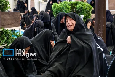 گزارش تصویری | عزاخانه‌ی سادات خوشرو