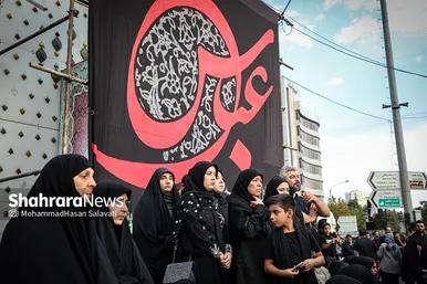 خیمه سوزان عصر عاشورا در مشهد