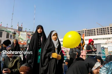 گزارش تصویری | اجتماع عظیم منتظران ظهور در مشهد (۲۶ بهمن ۱۴۰۳)