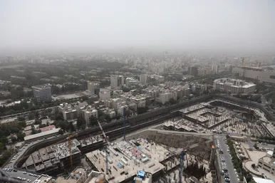 آلودگی شدید هوا در مشهد
