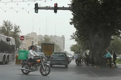 آلودگی شدید هوا در مشهد