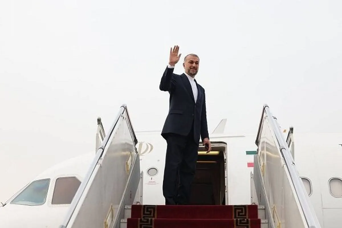 امیرعبداللهیان وارد قطر شد (۲۳ بهمن ۱۴۰۲)