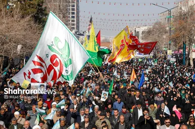 گزارش تصویری | اجتماع عظیم منتظران ظهور در مشهد (۲۶ بهمن ۱۴۰۳)