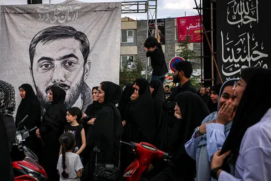خیمه سوزان عصر عاشورا در مشهد