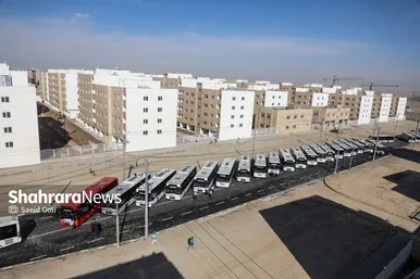 رونمایی از ۲۹ دستگاه اتوبوس جدید  و محور شهید محبی
