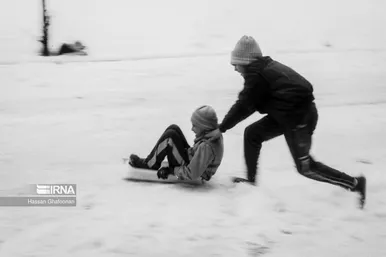 عکس‌هایی از برف سال ۱۳۴۲