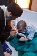فرزندان رهبر انقلاب از مجروحان لبنانی عیادت کردند (۱۲ مهر ۱۴۰۳) + تصاویر