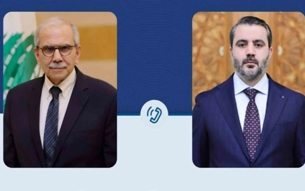 نخست‌وزیر لبنان از مواضع رئیس دولت موقت سوریه قدردانی کرد