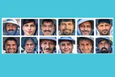چهره‌هایی به رنگ فیروزه