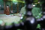 حضور رهبر انقلاب در مرقد بنیان‌گذار انقلاب اسلامی در آستانه ۱۲بهمن + عکس