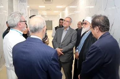 مراسم افتتاح مرکز درمان ناباروری بیمارستان رضوی