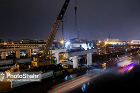 افتتاح و بهره&zwnj;برداری از دوربرگردان شهید میرزایی در مشهد مقدس + فیلم