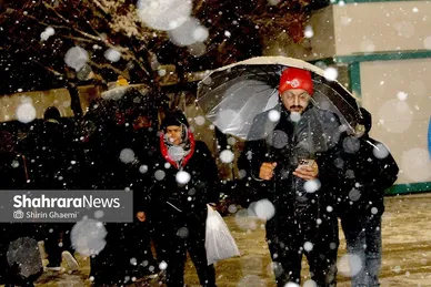 گزارش تصویری | حبس برف